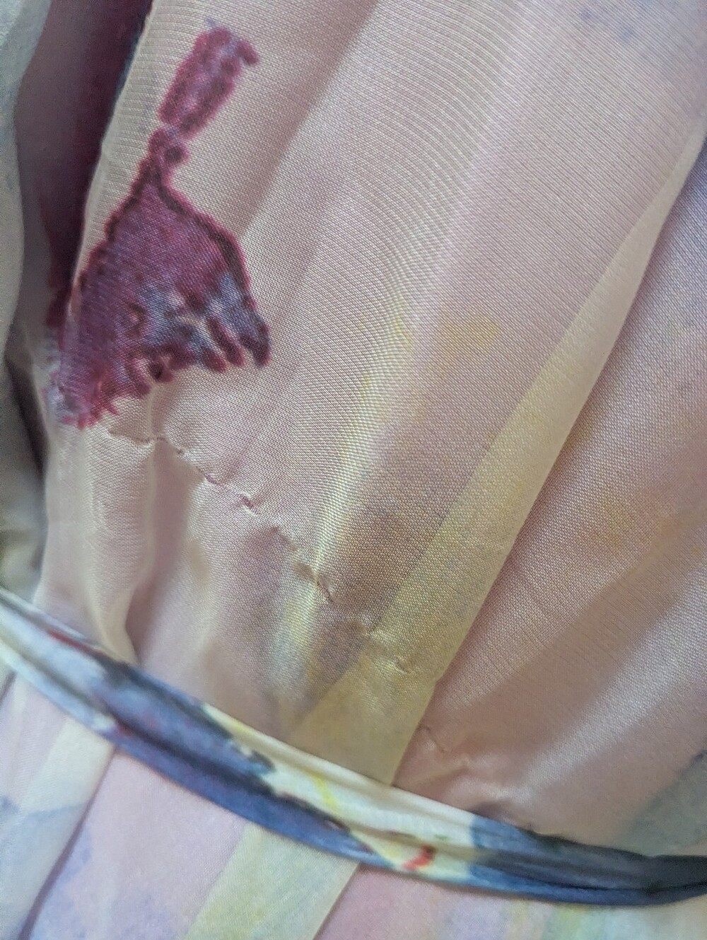 Chicwish Ethereal Lavender Watercolor Maxi Dress - Picture 7 of 7